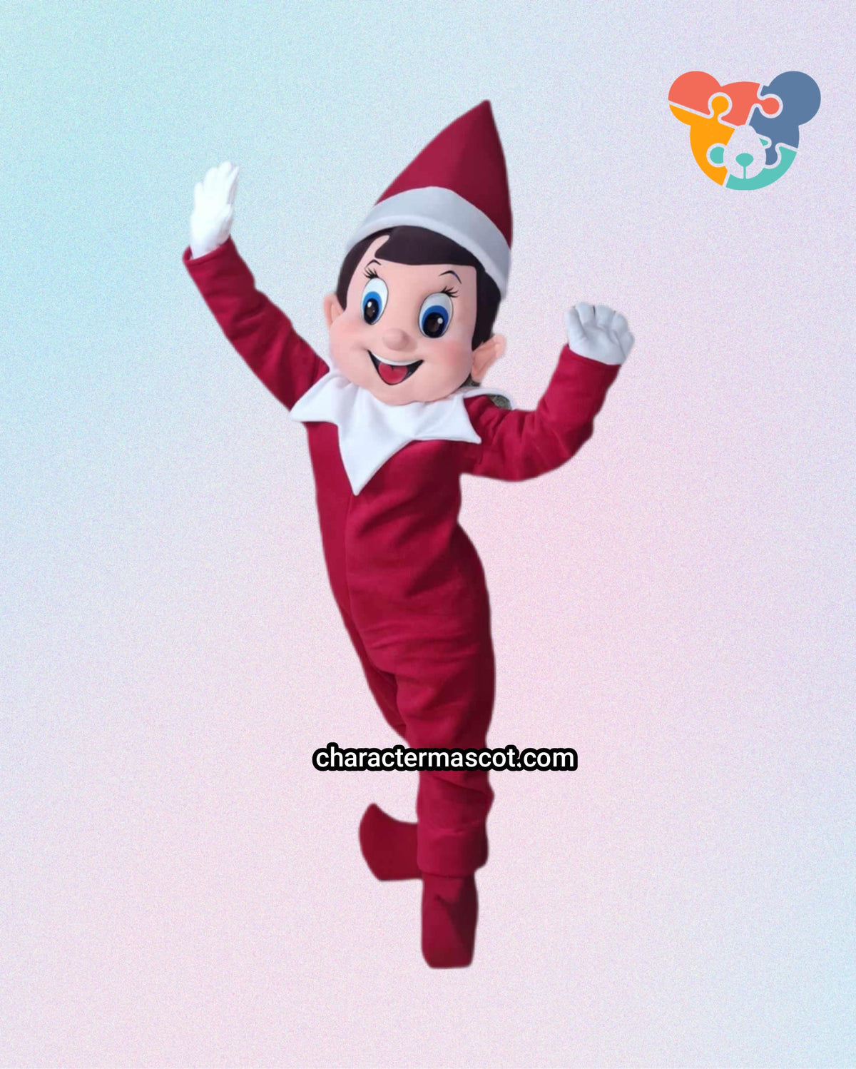 Elf Mascot Costume - Premium Quality - UK seller