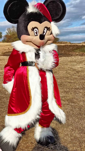 Xmas Mickey Mouse Lookalike Mascot Costume - Premium Quality - UK seller