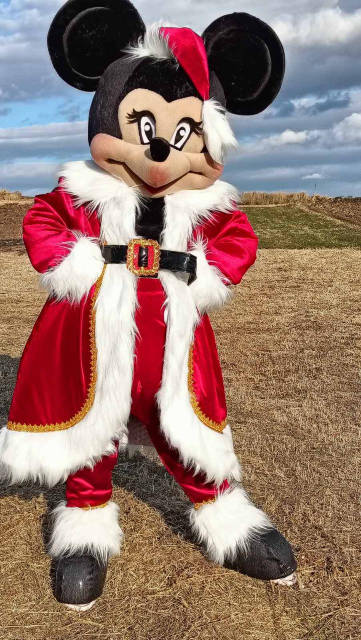 Xmas Mickey Mouse Lookalike Mascot Costume - Premium Quality - UK seller
