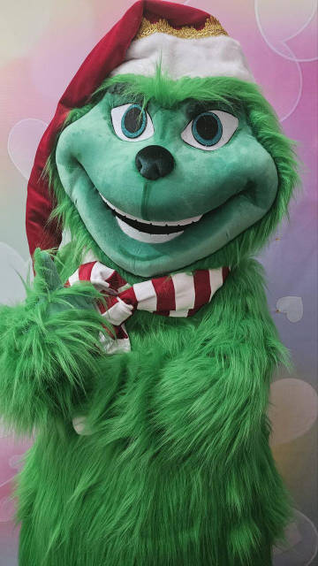 Grinch Lookalike Mascot Costume - Premium Quality - UK seller