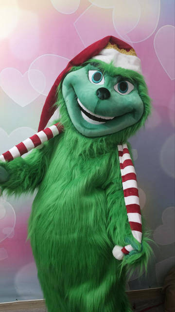 Grinch Lookalike Mascot Costume - Premium Quality - UK seller