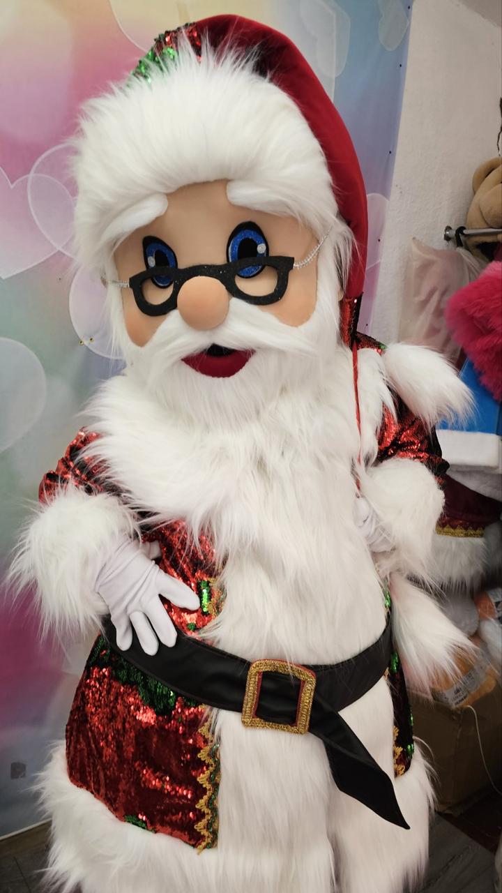 Xmas Santa Lookalike Mascot Costume - Premium Quality - UK seller