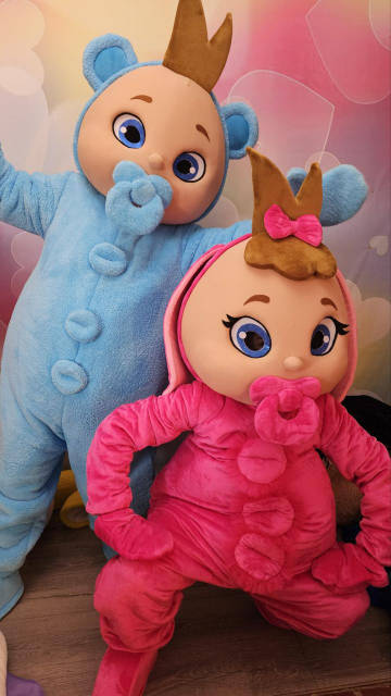 Baby Boy & Girl Lookalike Mascot Costume - Premium Quality - UK seller