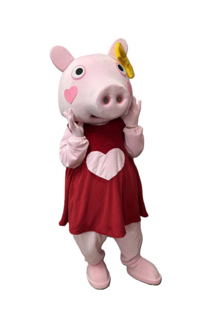 Peppa Pig Dress Lookalike Mascot Costume - Premium Quality - UK Seller