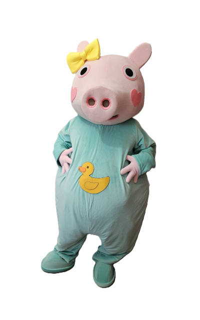 Peppa Pig Evie Lookalike Mascot Costume - Premium Quality - UK Seller