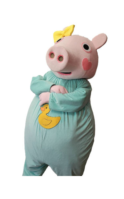 Peppa Pig Evie Lookalike Mascot Costume - Premium Quality - UK Seller