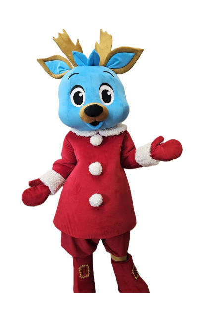 Xmas Deer Lookalike Mascot Costume - Premium Quality - UK seller
