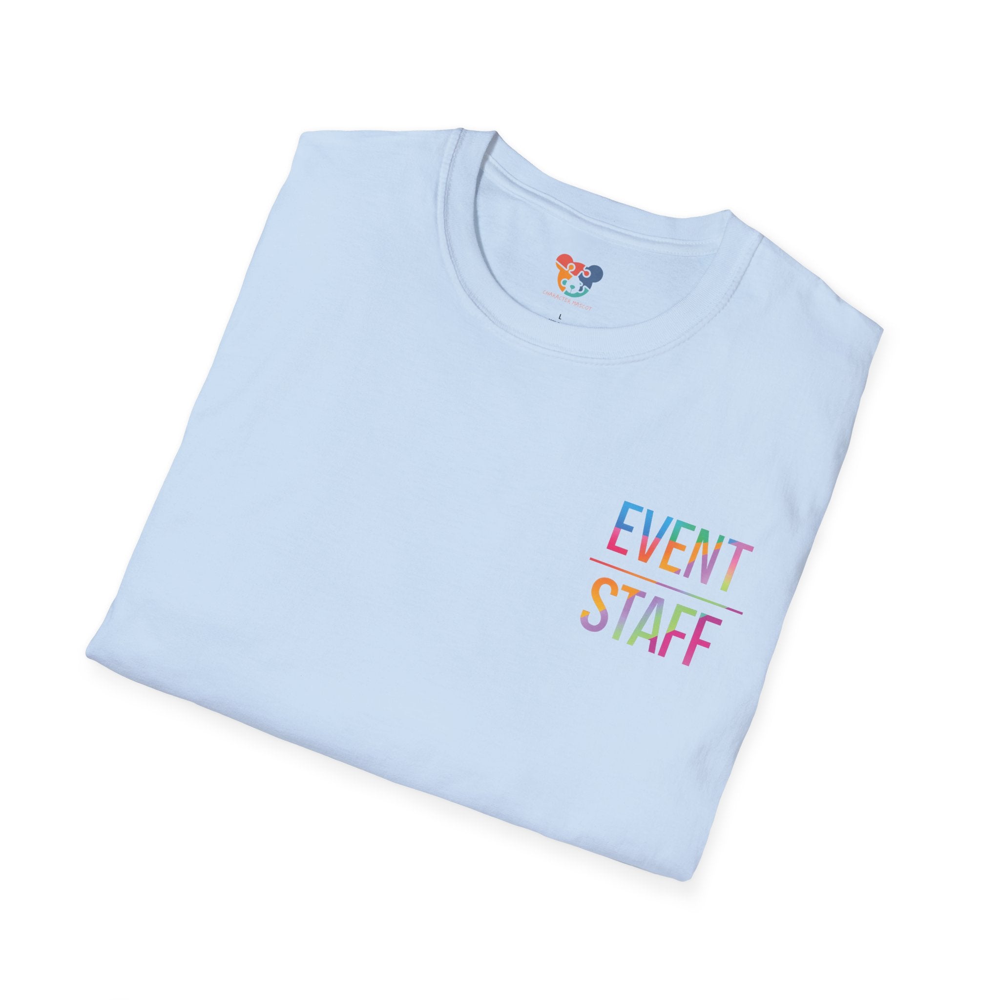 Event Staff T-Shirt — Colourful Event Crew Tee