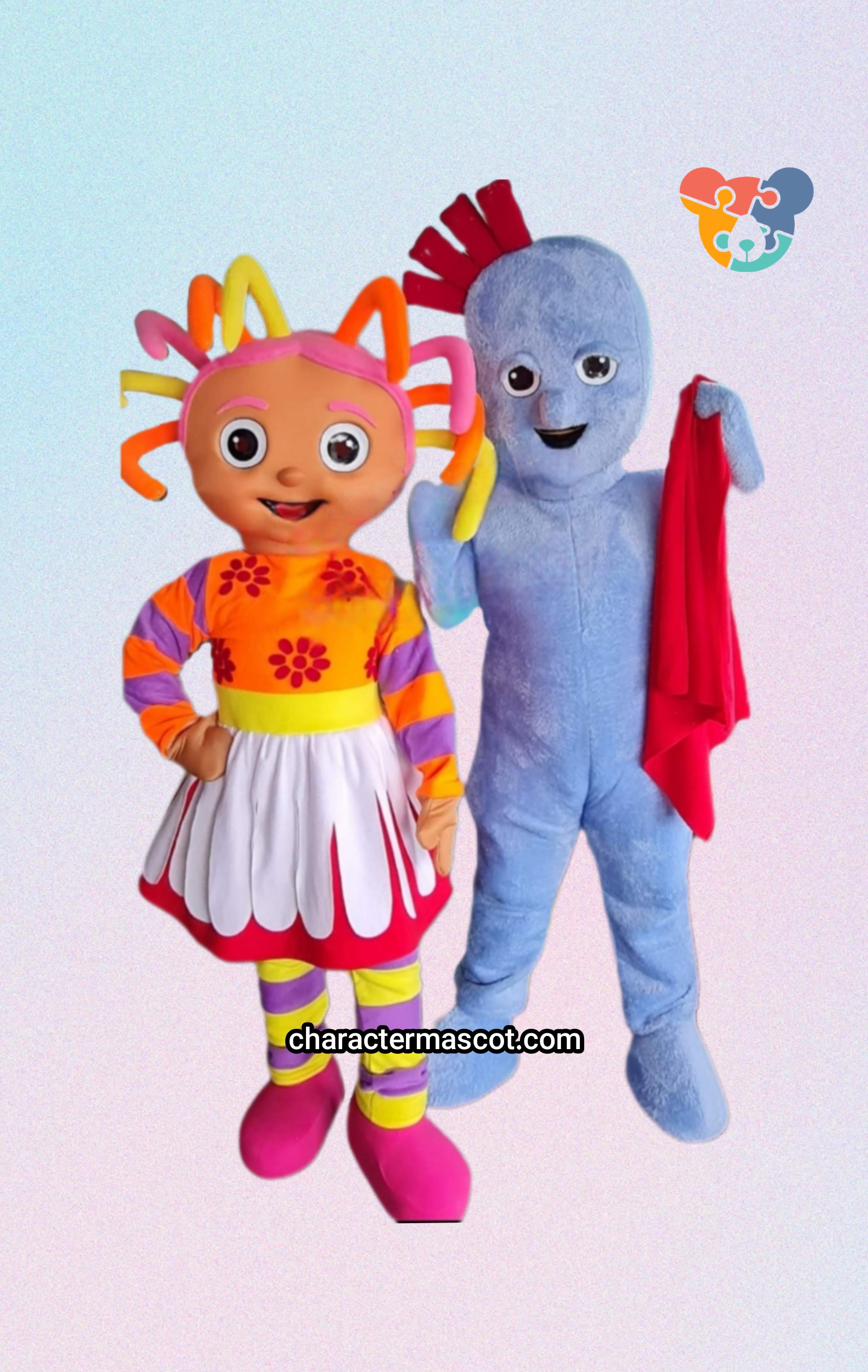 Iggle Piggle or Upsy Daisy Lookalike Mascot Costume - Premium Quality - UK seller