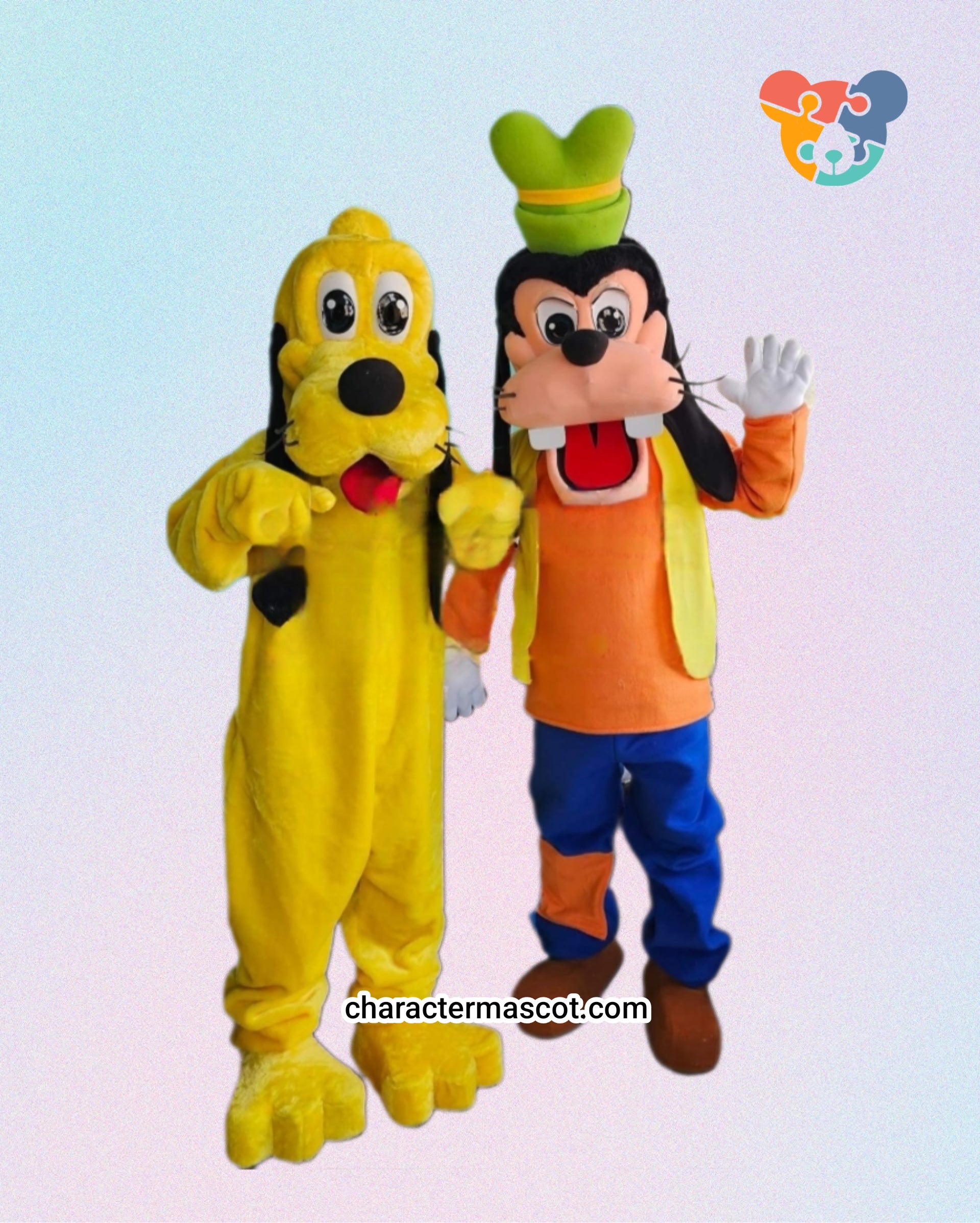 Goofy or Pluto Lookalike Mascot Costume - Premium Quality - UK Seller