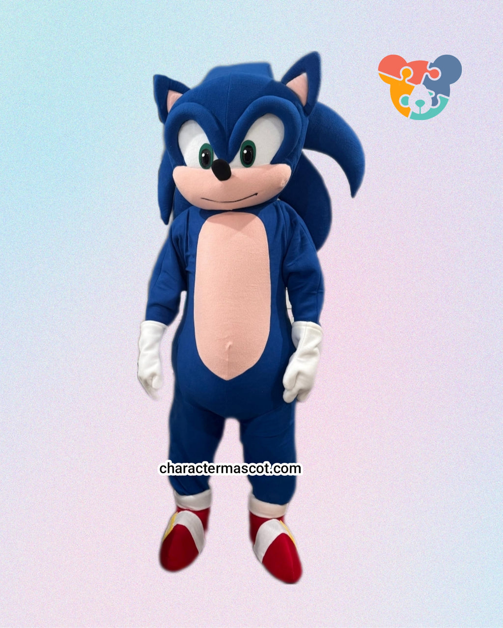 Sonic The Hedgehog Lookalike Mascot Costume - Premium Quality - UK seller