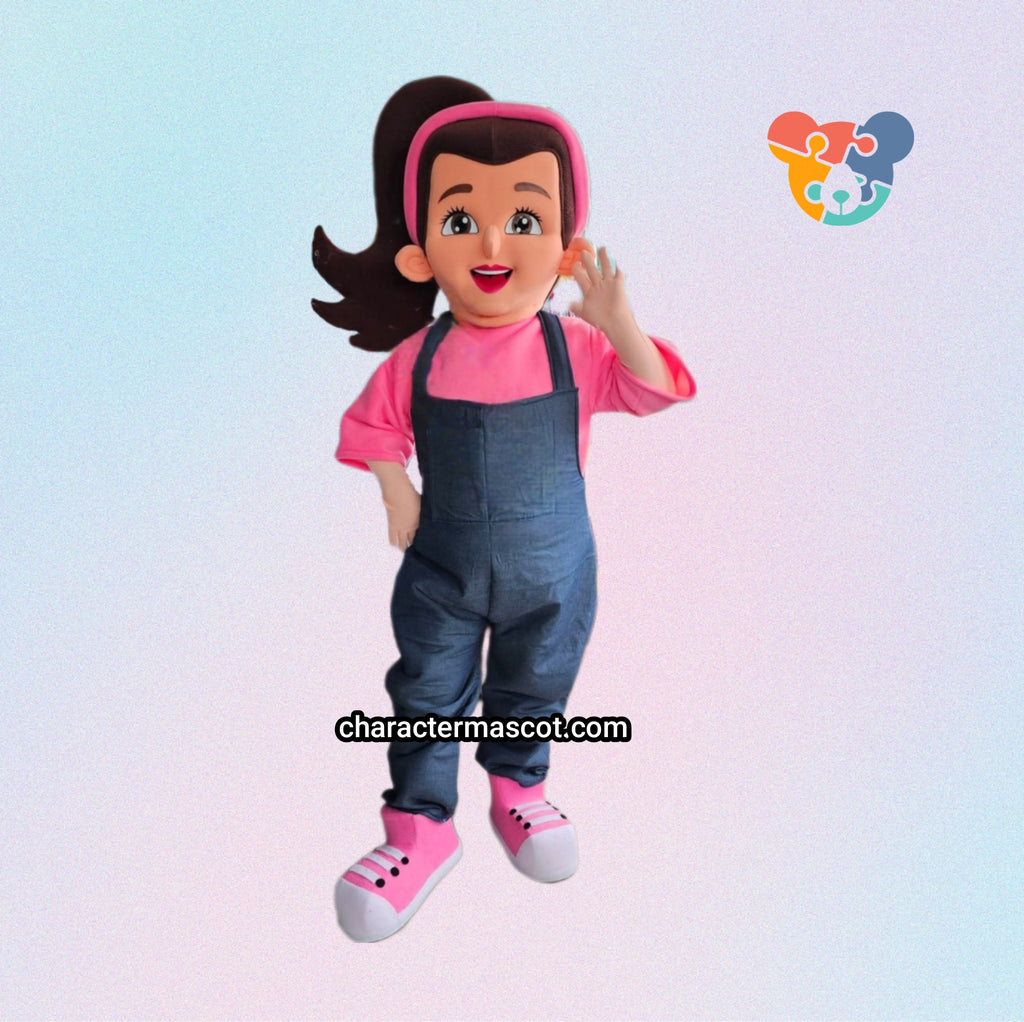 Ms. Rachel Lookalike Mascot Costume - Premium Quality - UK seller