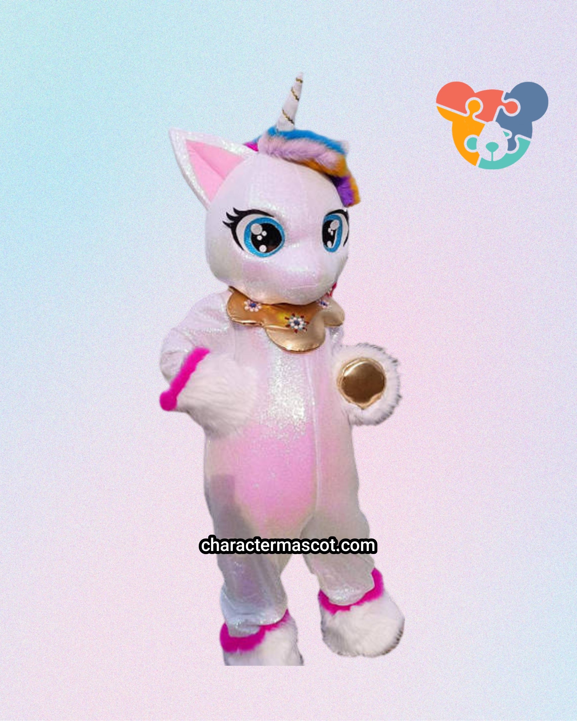Unicorn Lookalike Mascot Costume - Premium Quality - UK Seller