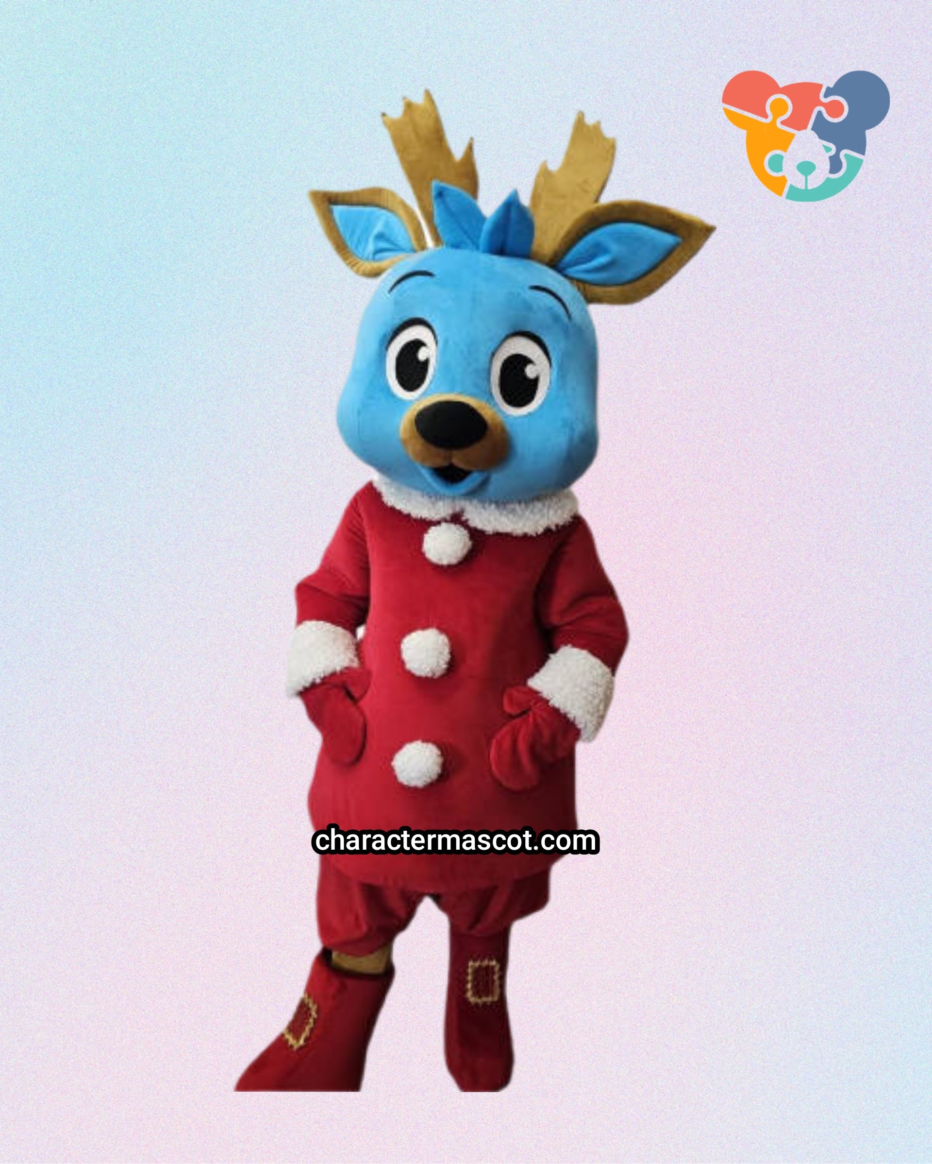 Xmas Deer Lookalike Mascot Costume - Premium Quality - UK seller