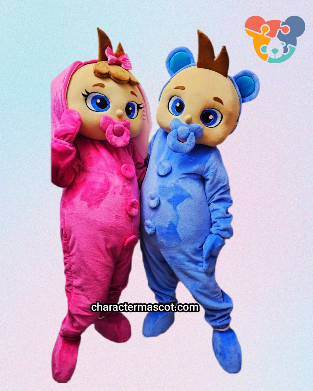 Baby Boy & Girl Lookalike Mascot Costume - Premium Quality - UK seller
