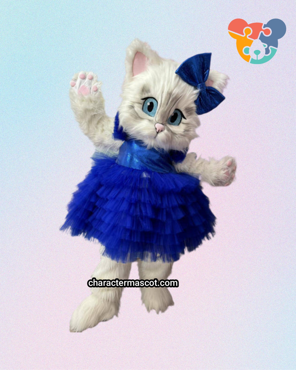 Furry Cat Lookalike Mascot Costume - Premium Quality - UK seller