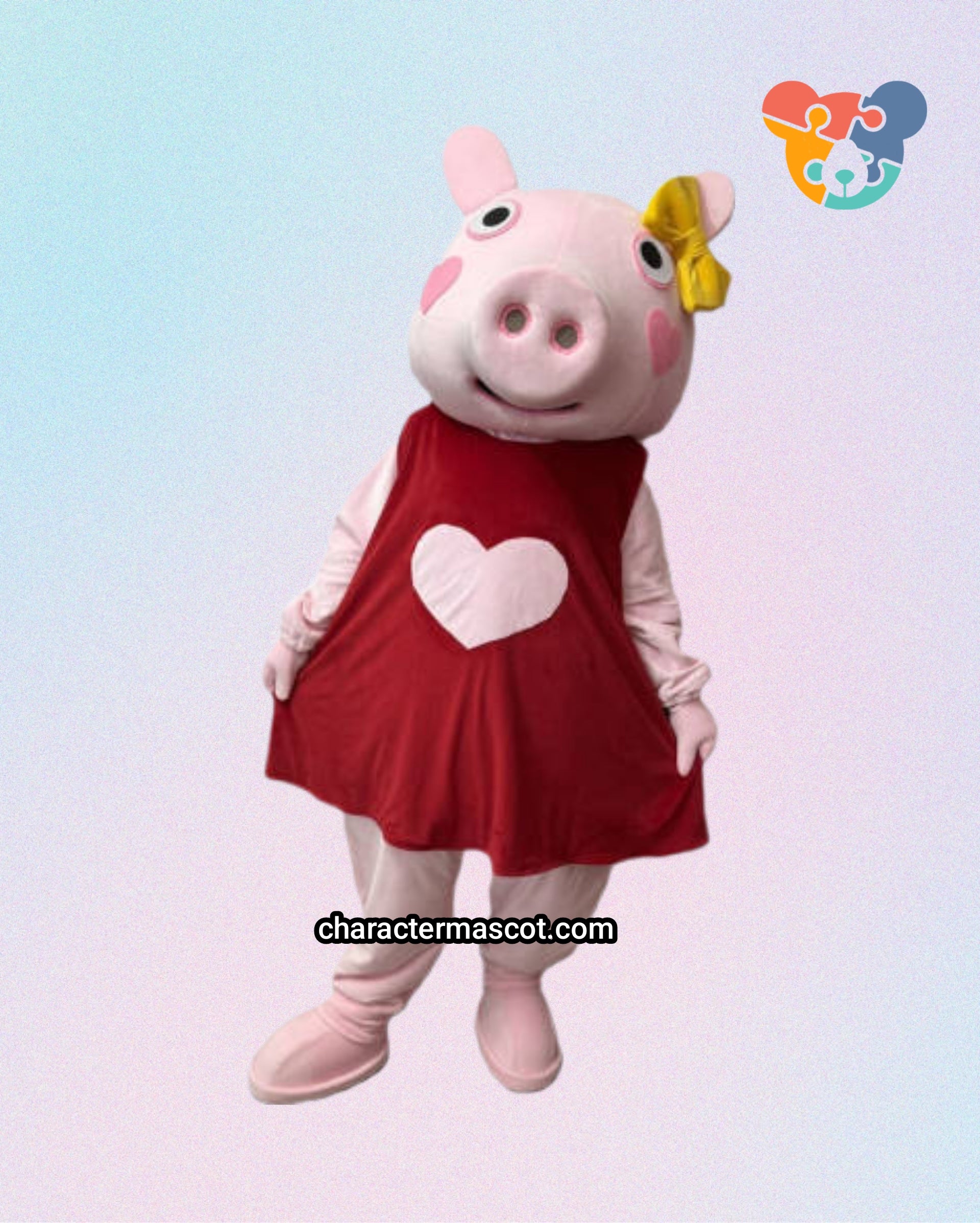 Peppa Pig Dress Lookalike Mascot Costume - Premium Quality - UK Seller