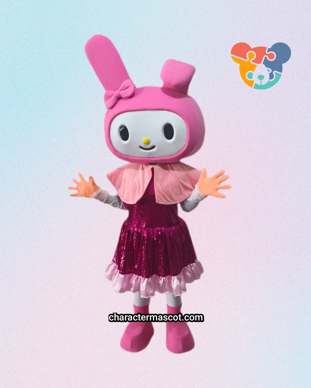 My Melody Lookalike Mascot Costume - Premium Quality - UK seller
