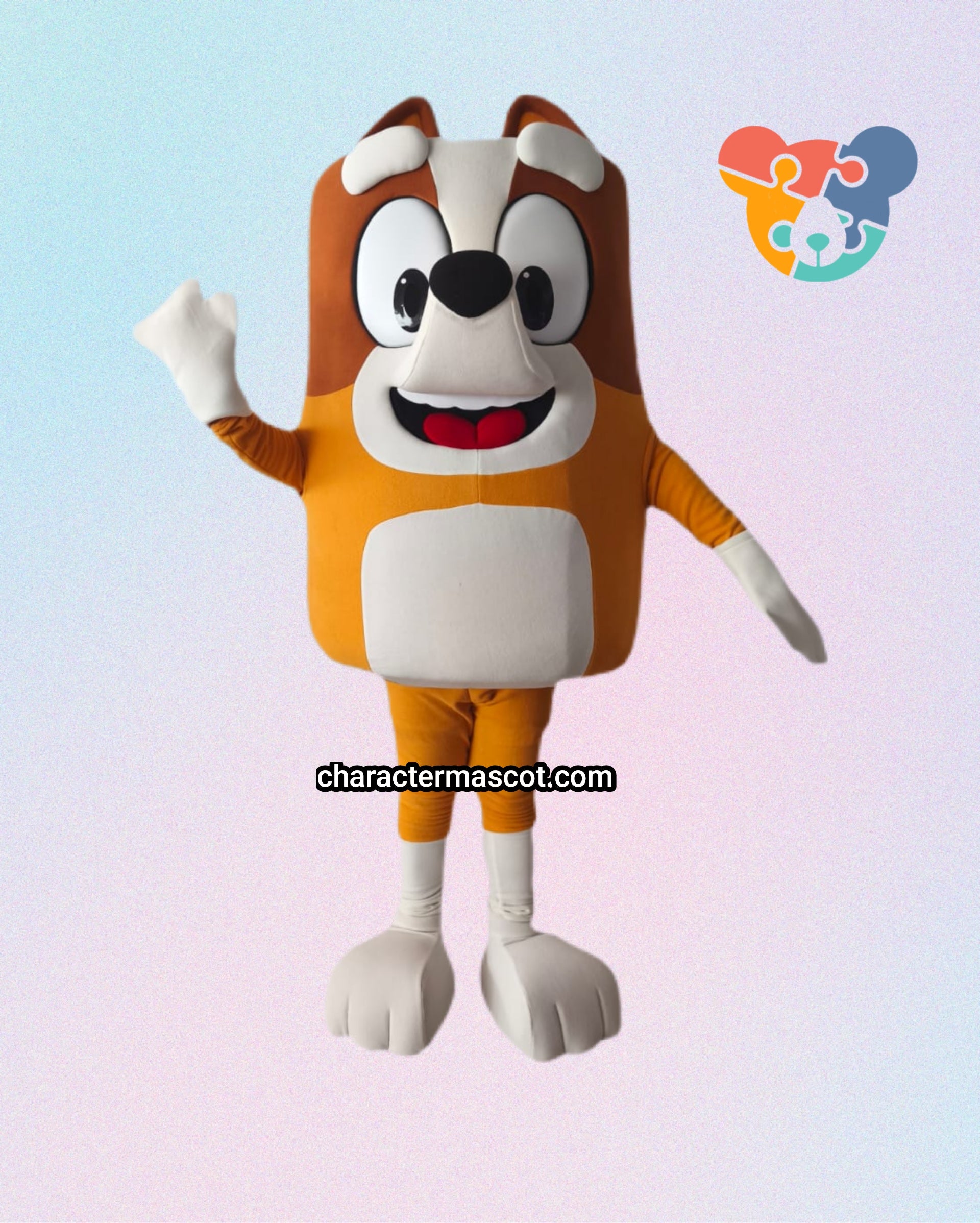 Bingo (Bluey) Lookalike Mascot Costume - Premium Quality - UK seller