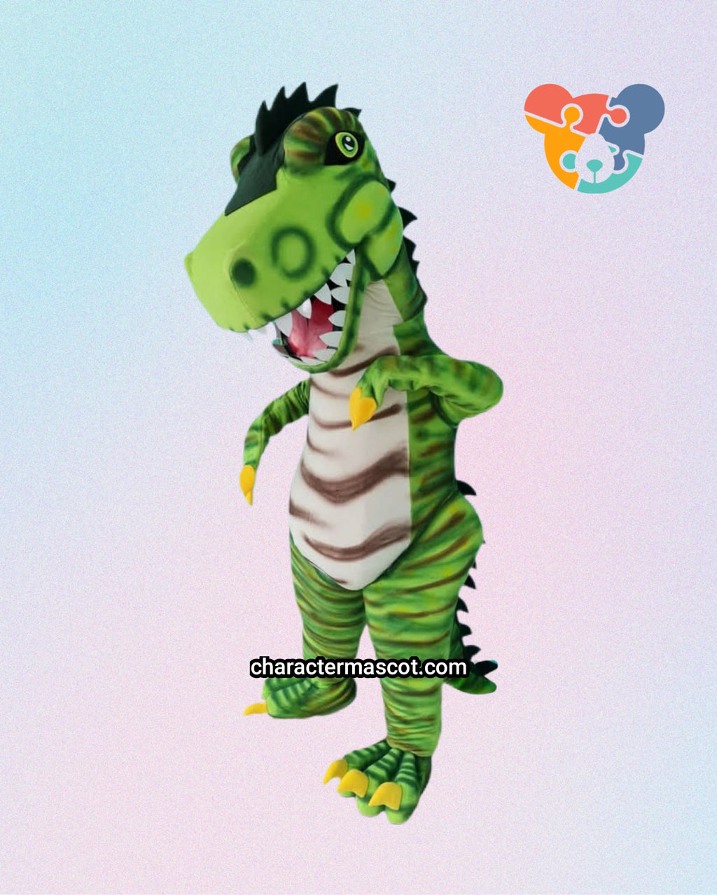 Dinosaur (Green) Lookalike Mascot Costume - Premium Quality - UK Seller