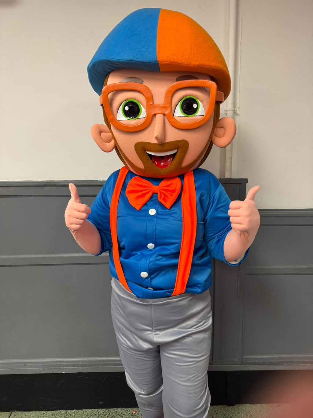 Blippi Lookalike Mascot Costume - Premium Quality - UK seller
