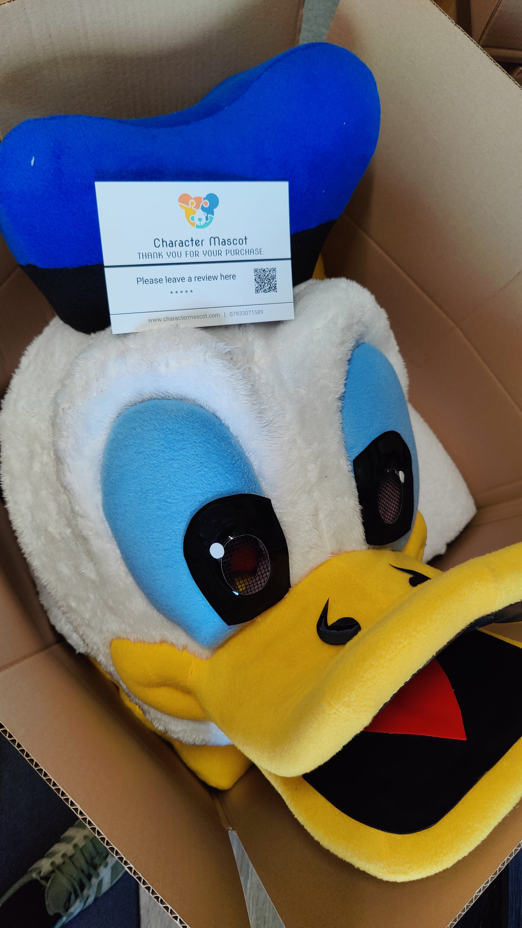 Donald / Daisy Duck Lookalike Mascot Costume - Premium Quality - UK seller