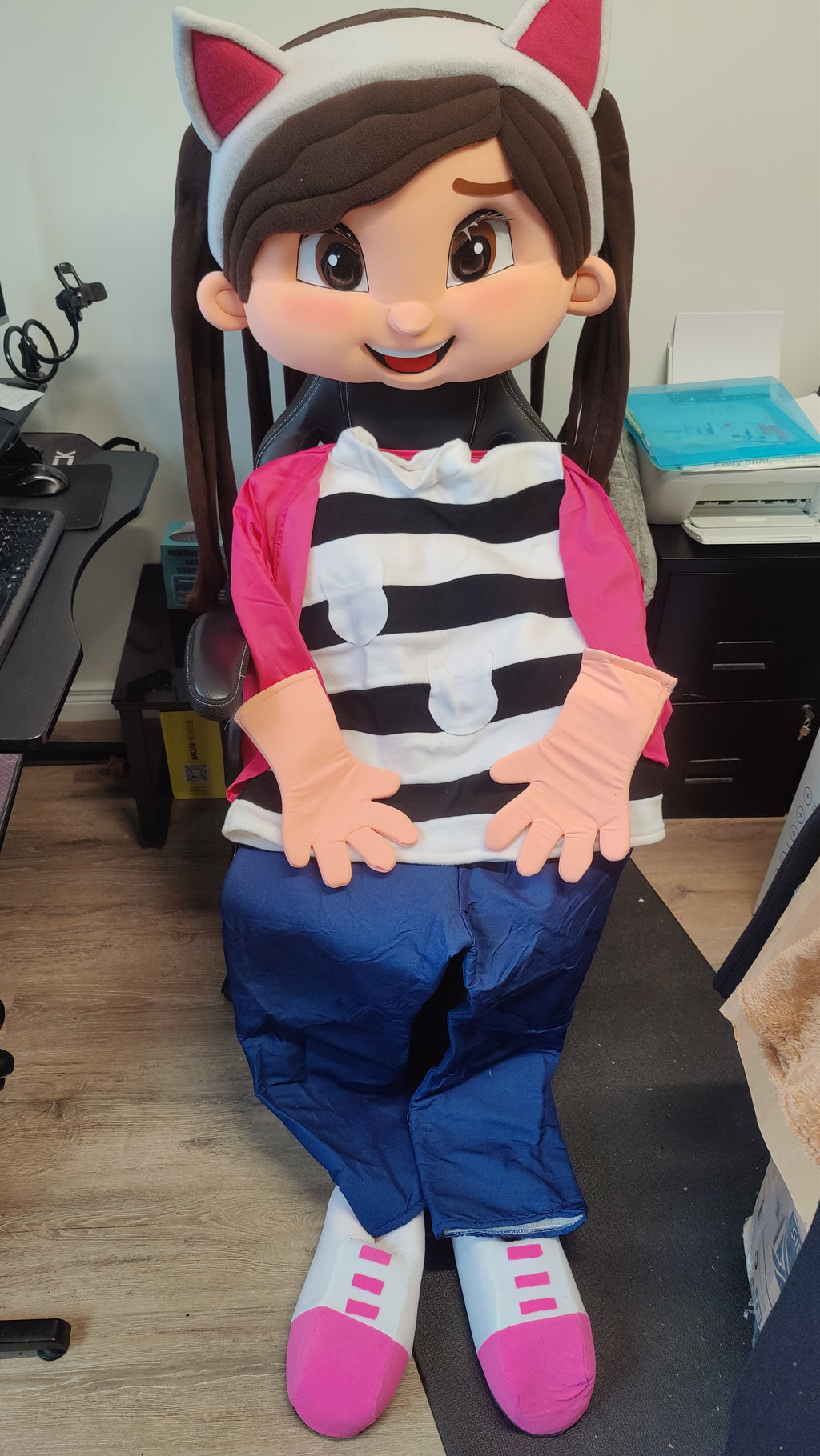 Gabby's Dollhouse Lookalike Mascot Costume - Premium Quality - UK seller