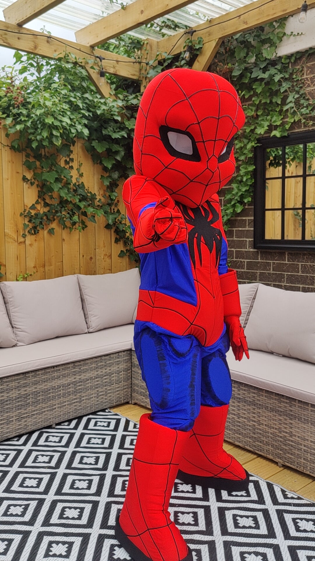 Spiderman Lookalike Mascot Costume - Premium Quality - UK seller