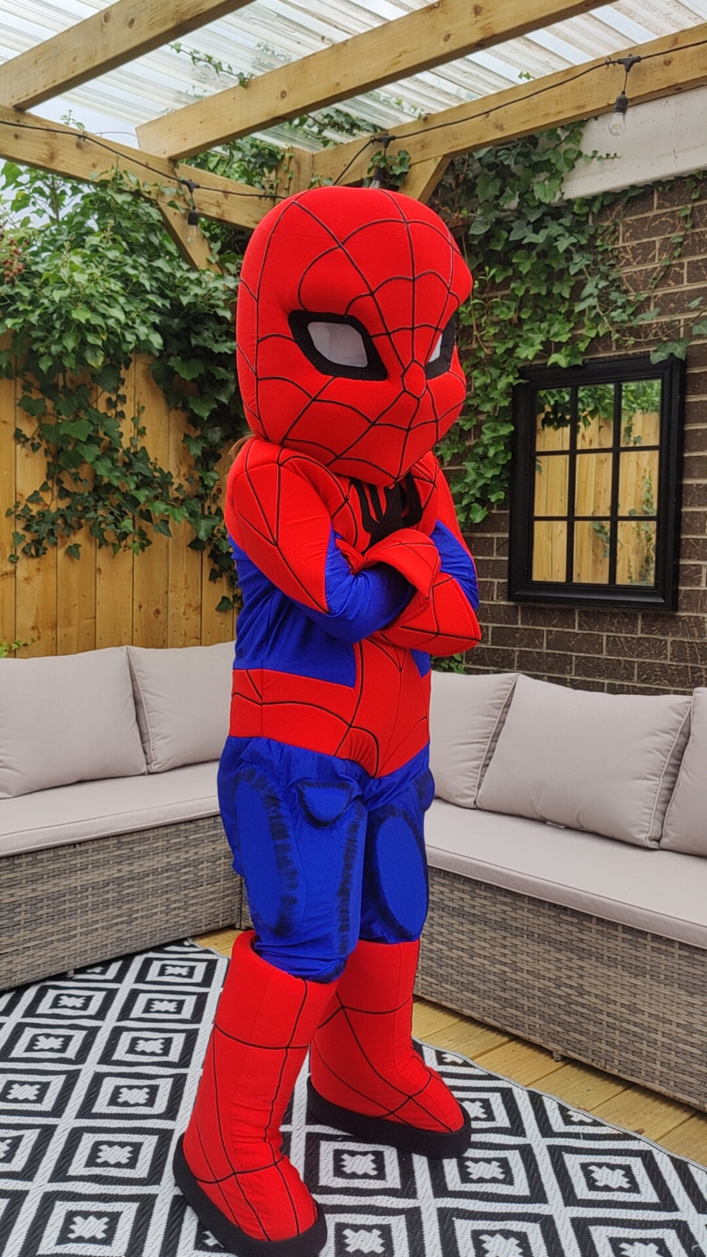 Spiderman Lookalike Mascot Costume - Premium Quality - UK seller