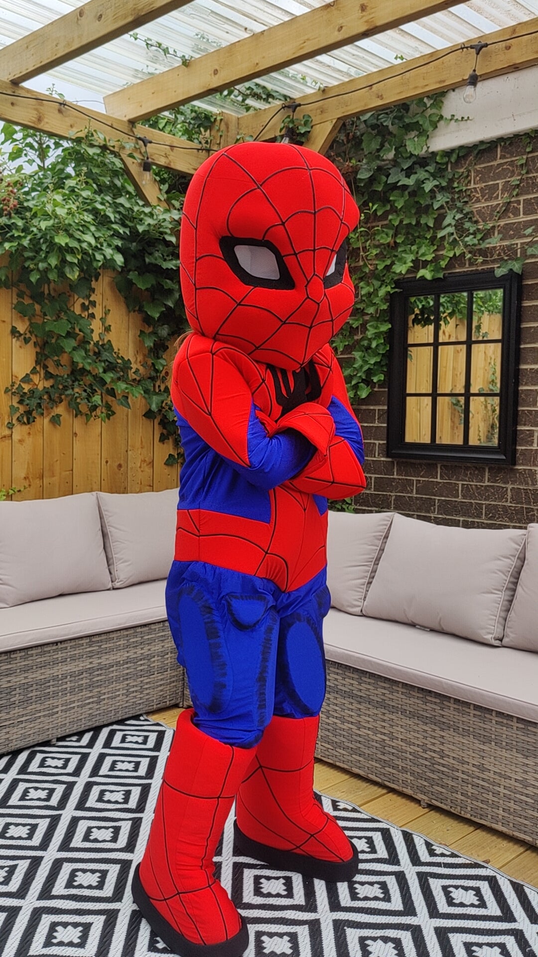 Spiderman Lookalike Mascot Costume - Premium Quality - UK seller