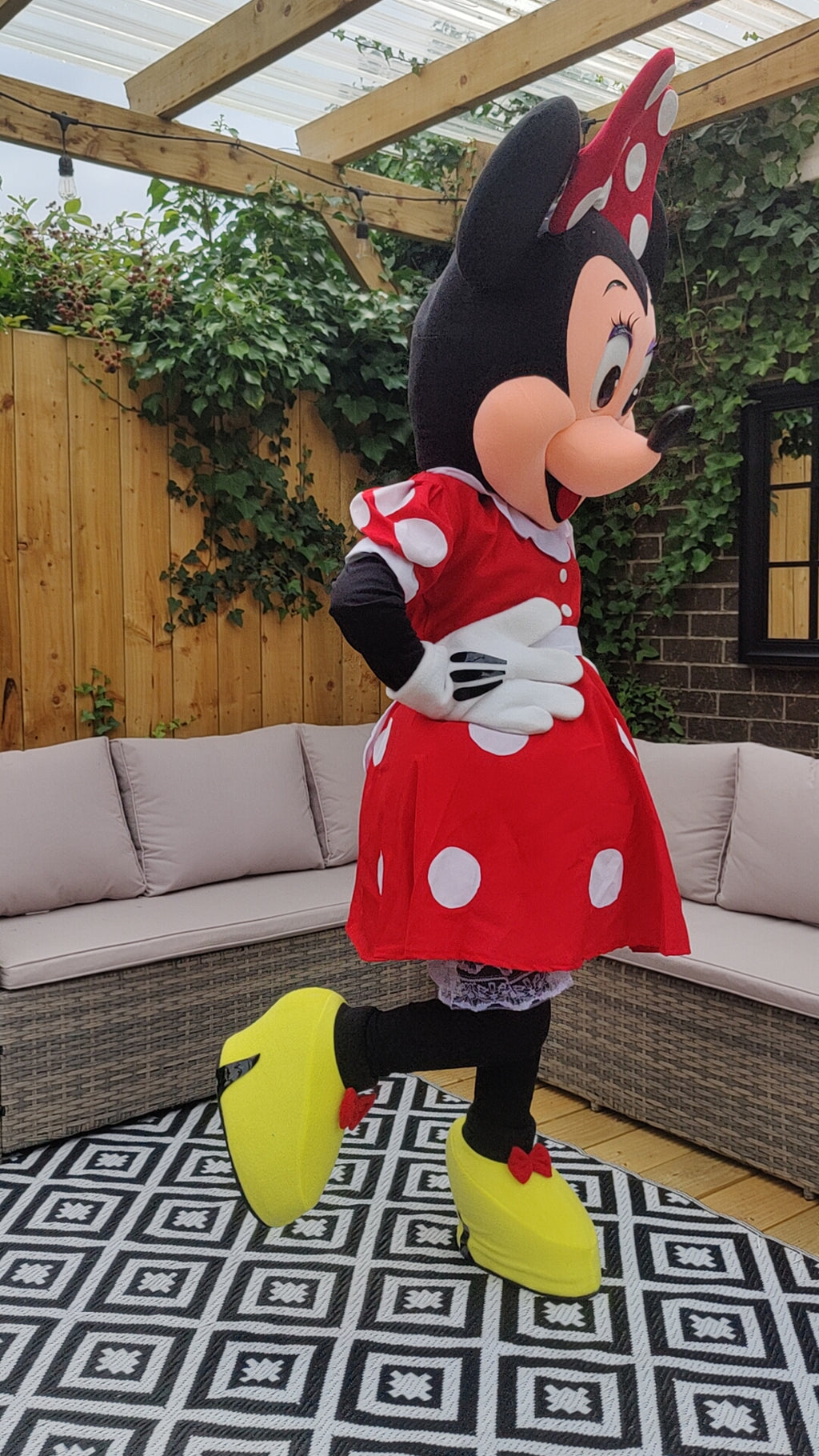 Minnie Mouse Lookalike Mascot Costume - Premium Quality - UK seller