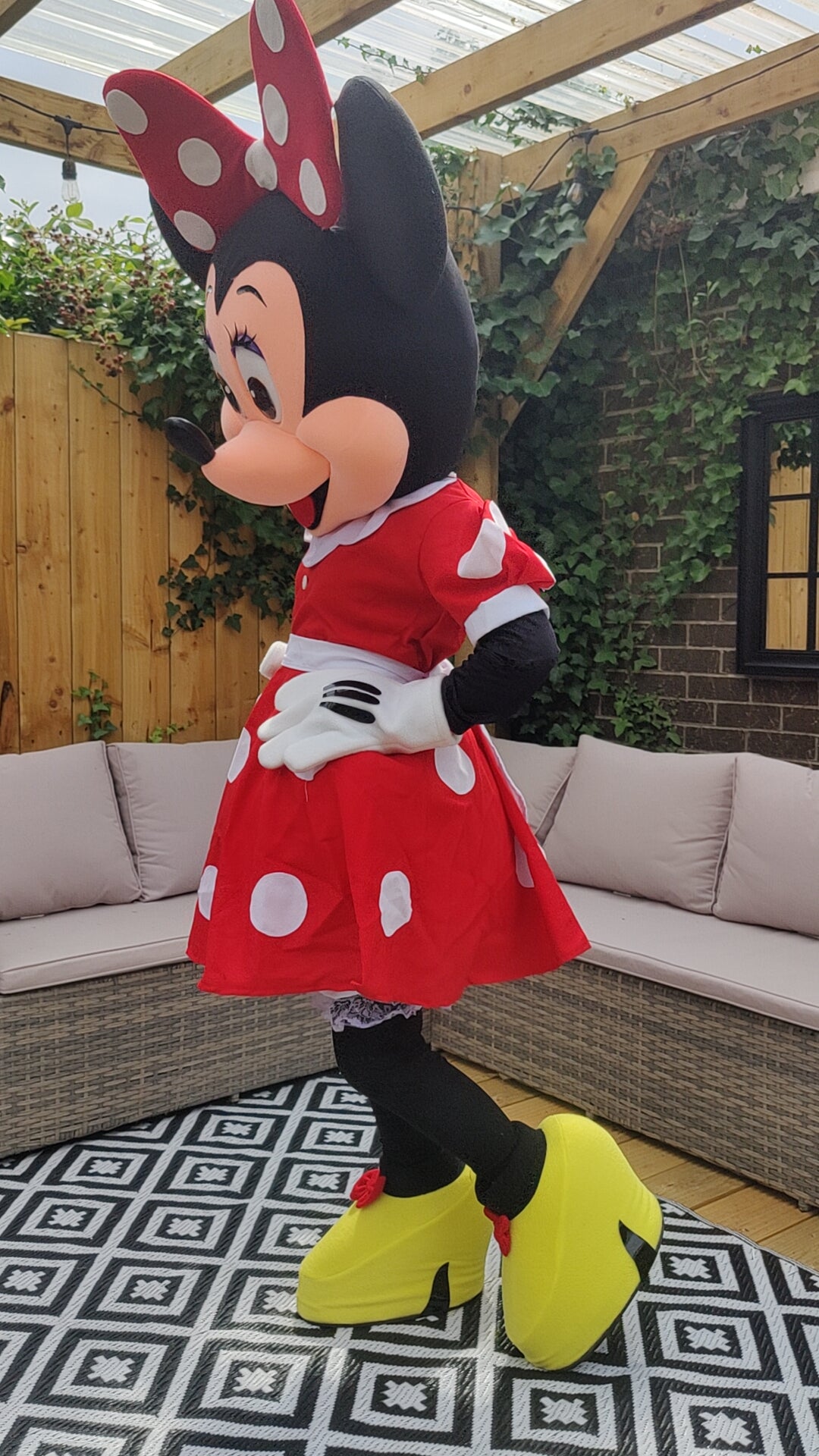 Minnie Mouse Lookalike Mascot Costume - Premium Quality - UK seller
