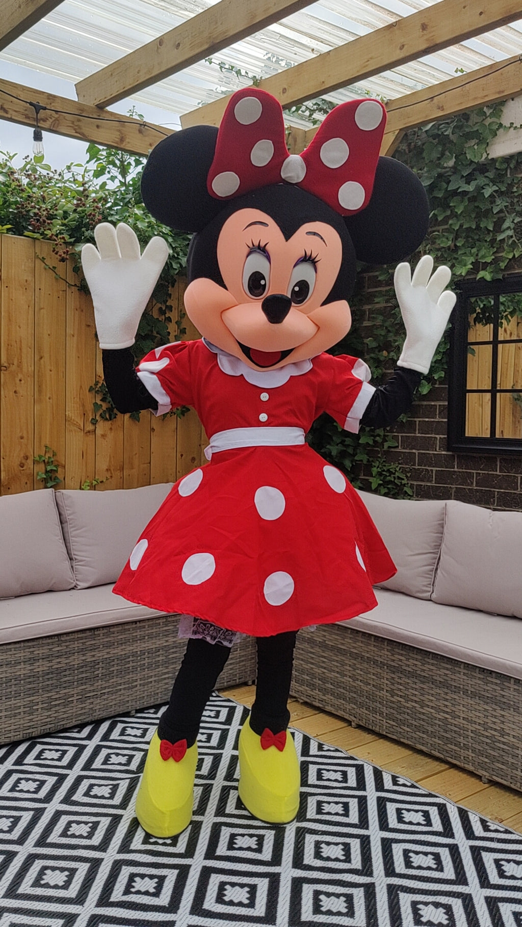 Minnie Mouse Lookalike Mascot Costume - Premium Quality - UK seller