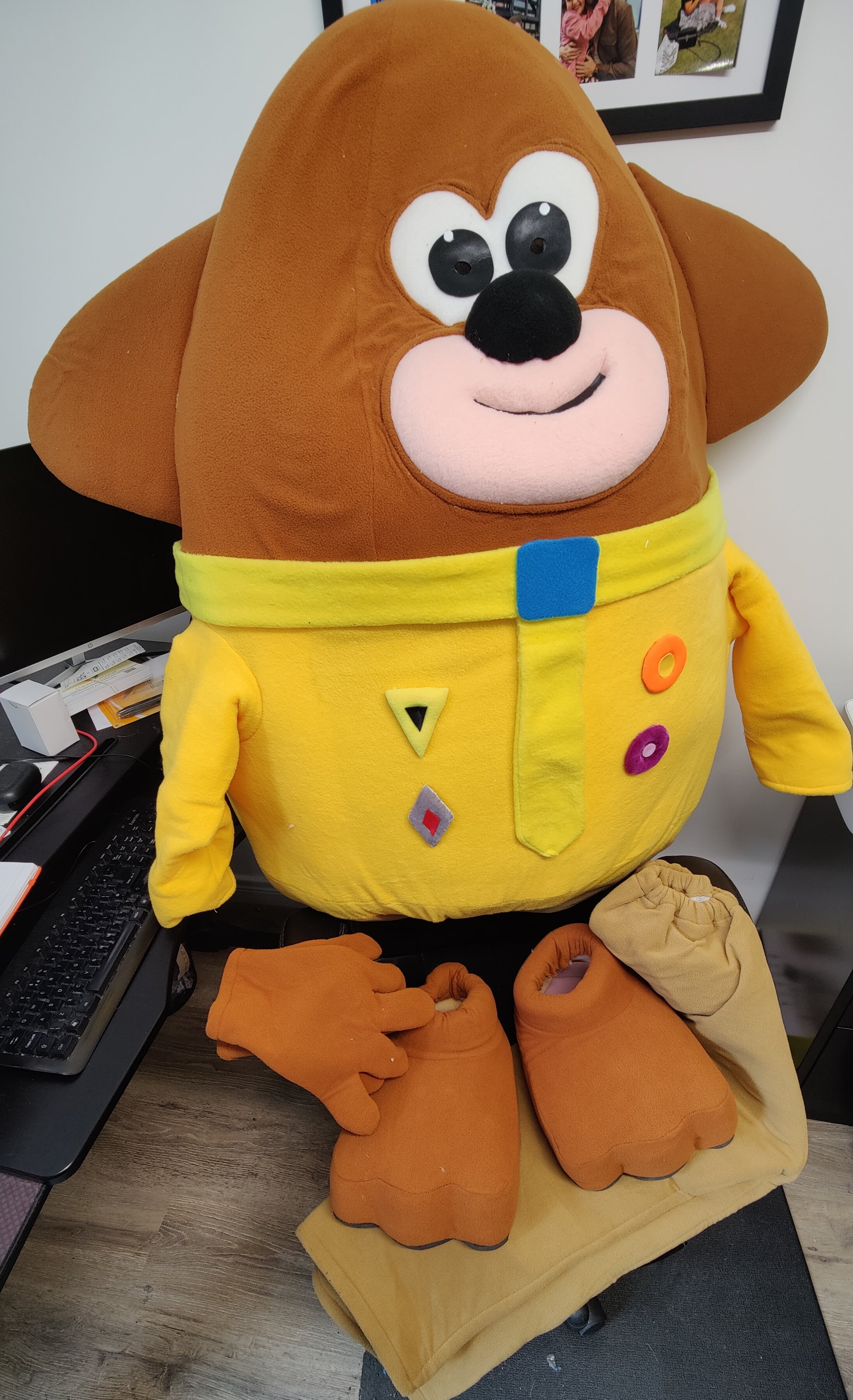 Hey Duggee Lookalike Mascot Costume - Premium Quality - UK seller