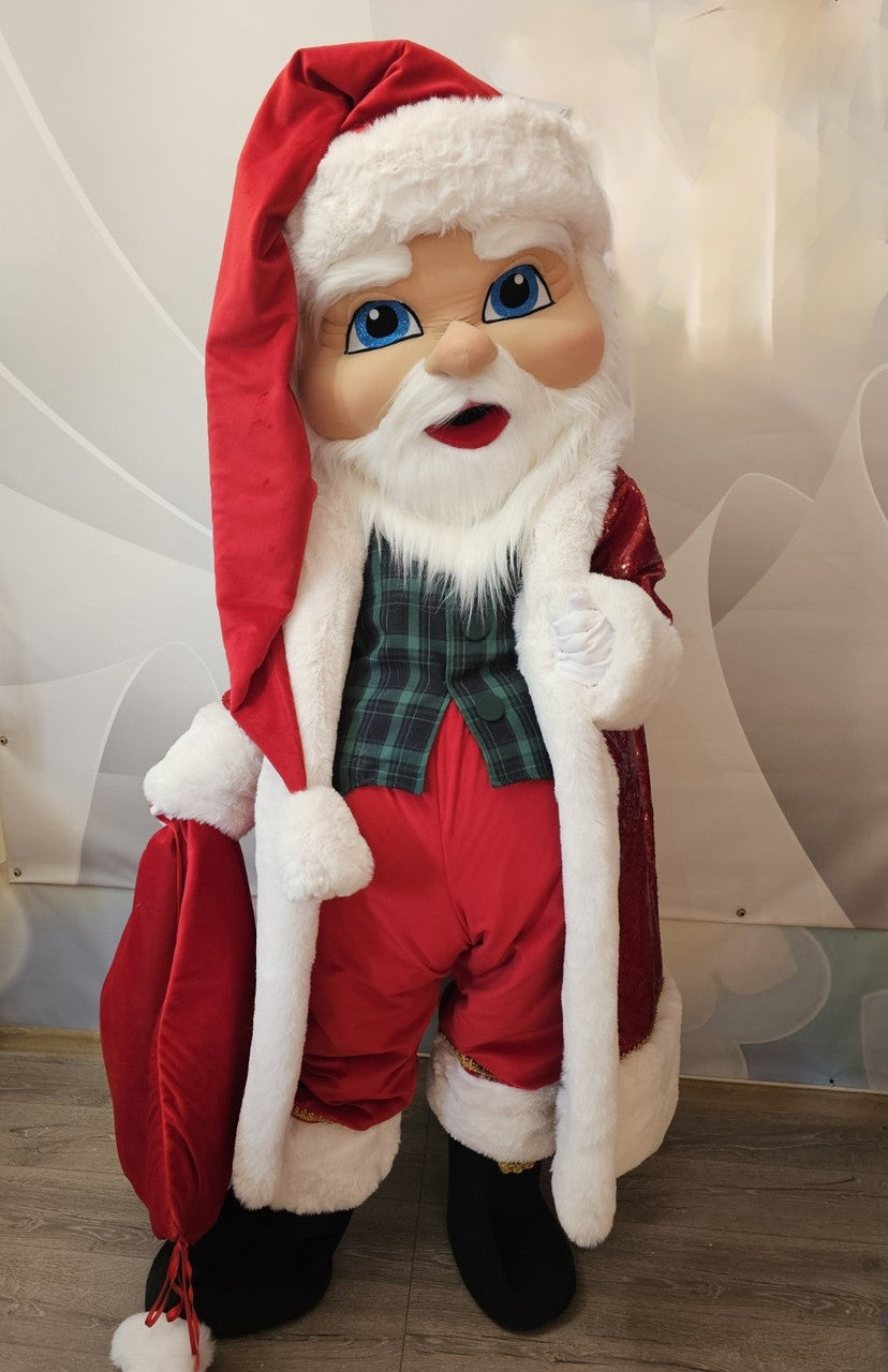 Santa Claus Lookalike Mascot Costume - Premium Quality - UK seller
