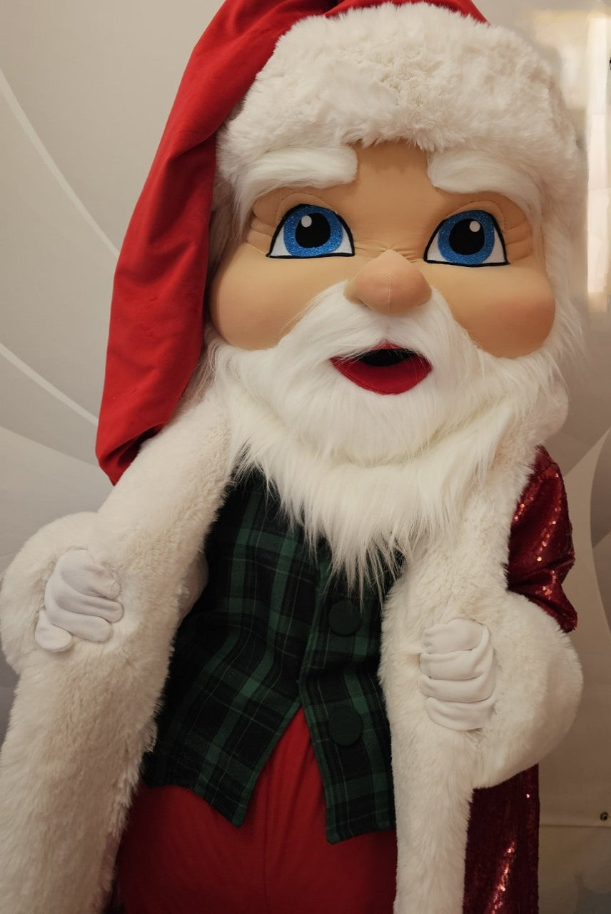 Santa Claus Lookalike Mascot Costume - Premium Quality - UK seller