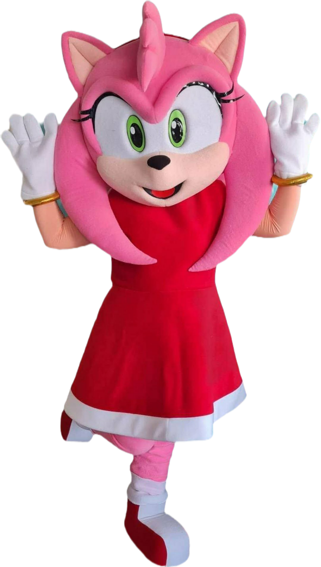 Amy Rose (Sonic) Lookalike Mascot Costume - Premium Quality - UK seller