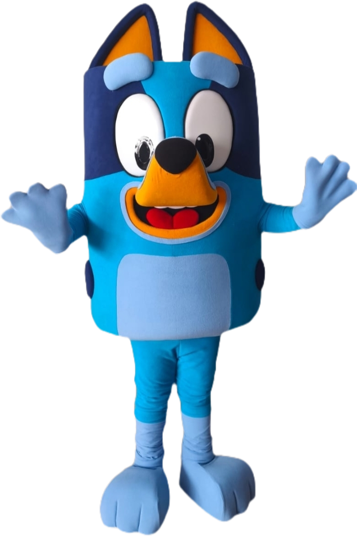 Bluey Lookalike Mascot Costume - Premium Quality - UK seller