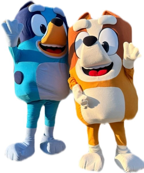 Bluey Lookalike Mascot Costume - Premium Quality - UK seller