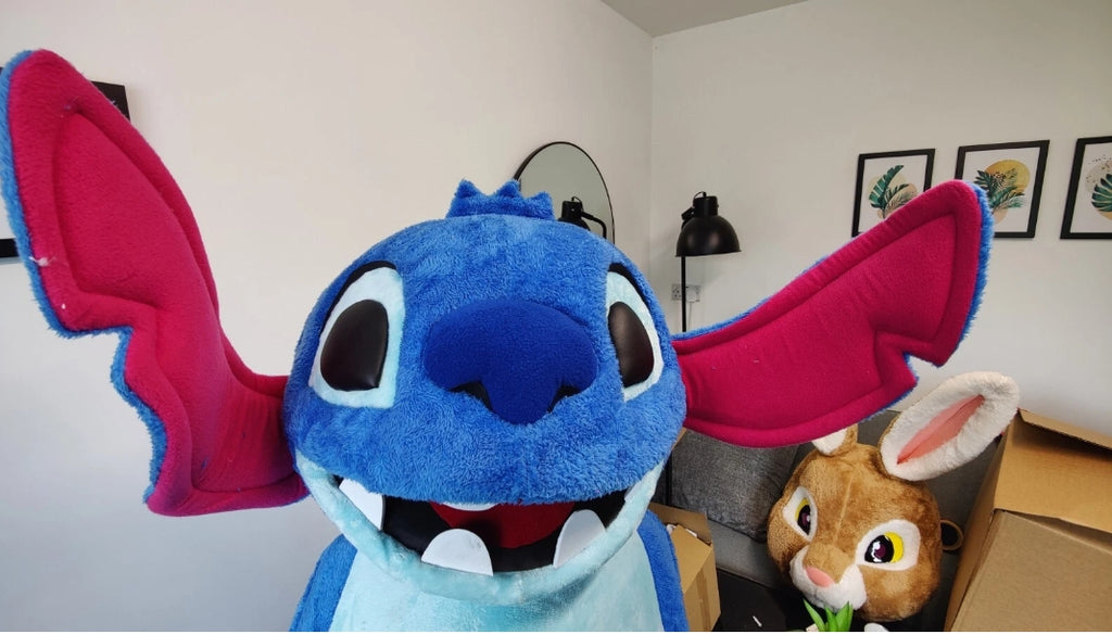 Blue Alien Mascot Costume - Premium Quality - UK seller