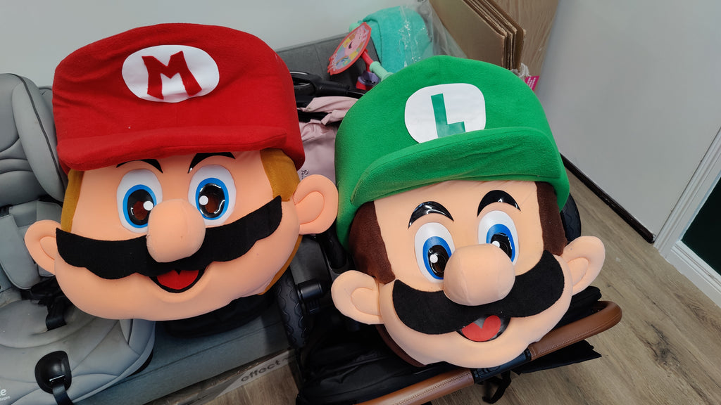 (Luigi) Super Mario Bros Lookalike Mascot Costume - Premium Quality - UK seller